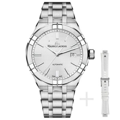 Maurice Lacroix 42mm Nam AI6008-SS00F-130-A chính hãng Maurice Lacroix 42mm Nam AI6008-SS00F-130-A