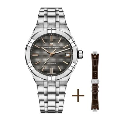 Maurice Lacroix 39mm Nam AI6007-SS002-331-2 chính hãng Maurice Lacroix 39mm Nam AI6007-SS002-331-2