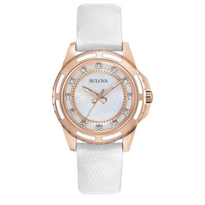 Đồng hồ Bulova 32mm Nữ 98P119 chính hãng Ảnh sản phẩm Bulova 32mm Nữ 98P119
