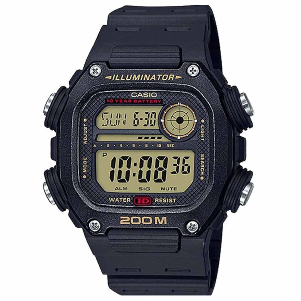 Casio 50.5 × 50.4 mm Nam DW-291H-1AVDF