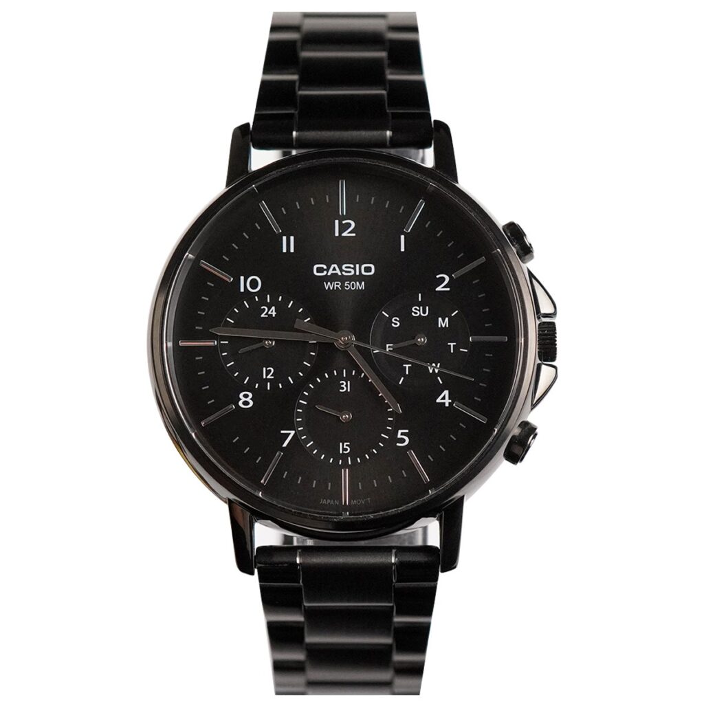 Casio 44.7mm Nam MTP-E321B-1AVDF
