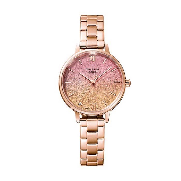 Casio 32mm Nữ SHE-4548PG-4AUDF