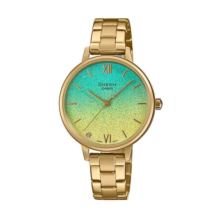 Casio 32mm Nữ SHE-4548G-2AUDF