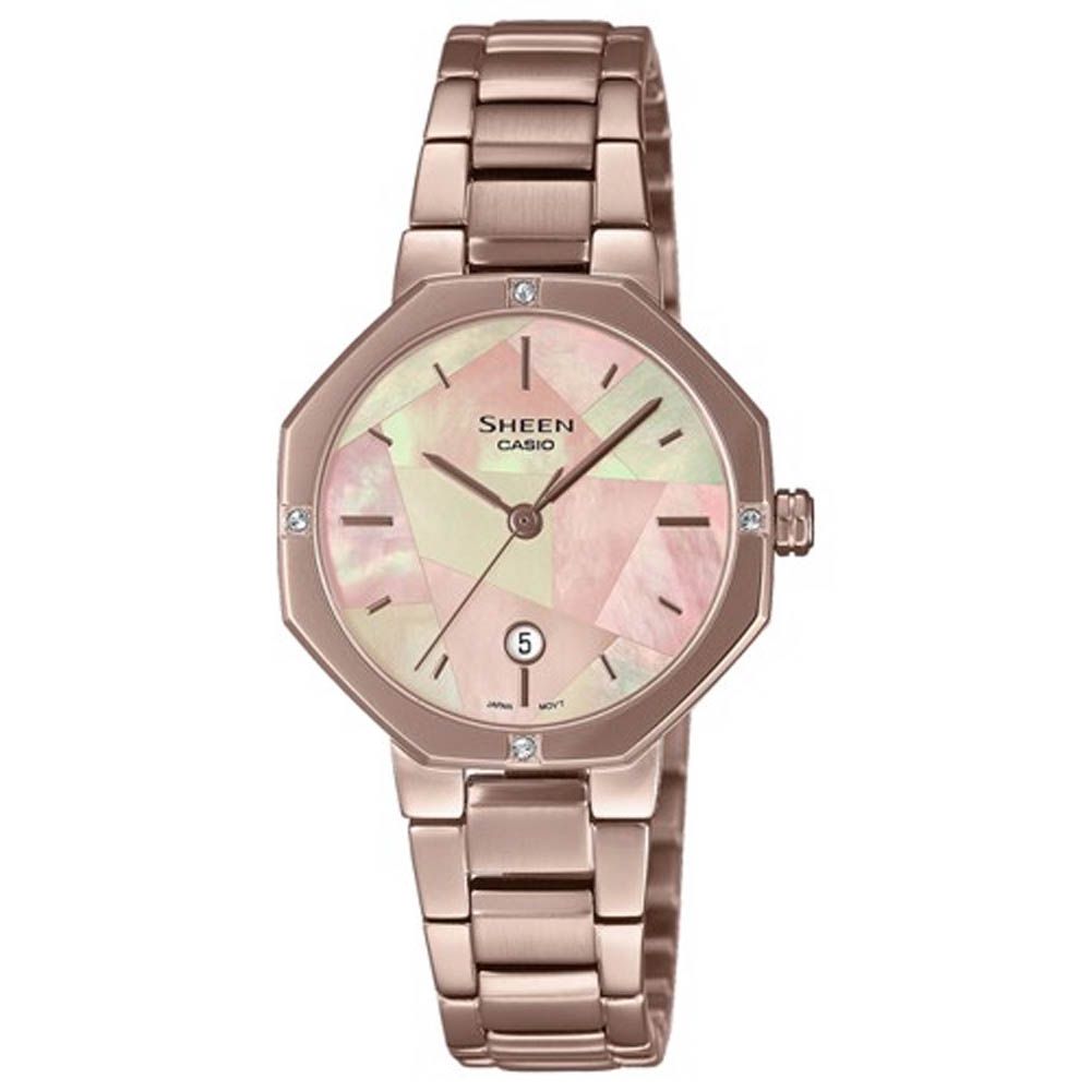 Casio 28mm Nữ SHE-4543CG-4AUDF