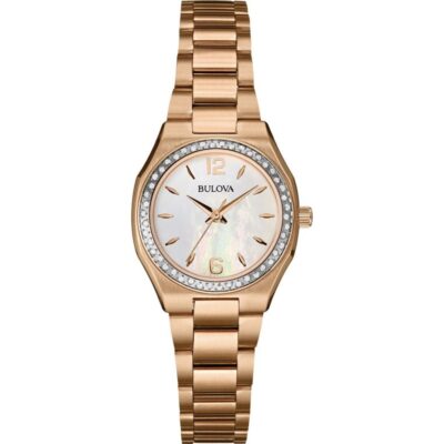 Đồng hồ Bulova 26mm Nữ 98R205 chính hãng Ảnh sản phẩm Bulova 26mm Nữ 98R205