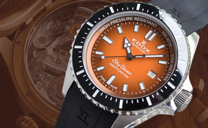 Đồng hồ Edox chính hãng - Ảnh 2 Đồng hồ Edox chính hãng - Ảnh 2
