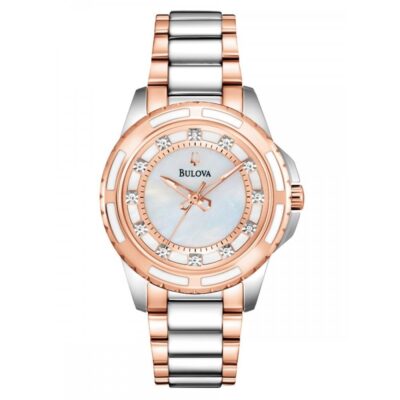 Đồng hồ Bulova 32mm Nữ 98p134 chính hãng Ảnh sản phẩm Bulova 32mm Nữ 98p134