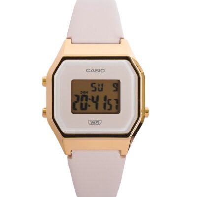 Đồng hồ Casio 33.5 × 28.6 mm Nữ LA680WEGL-4DF chính hãng Ảnh sản phẩm Casio 33.5 × 28.6 mm Nữ LA680WEGL-4DF