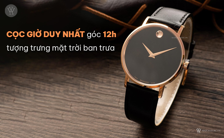 Movado 0607315 cọc giờ duy nhất