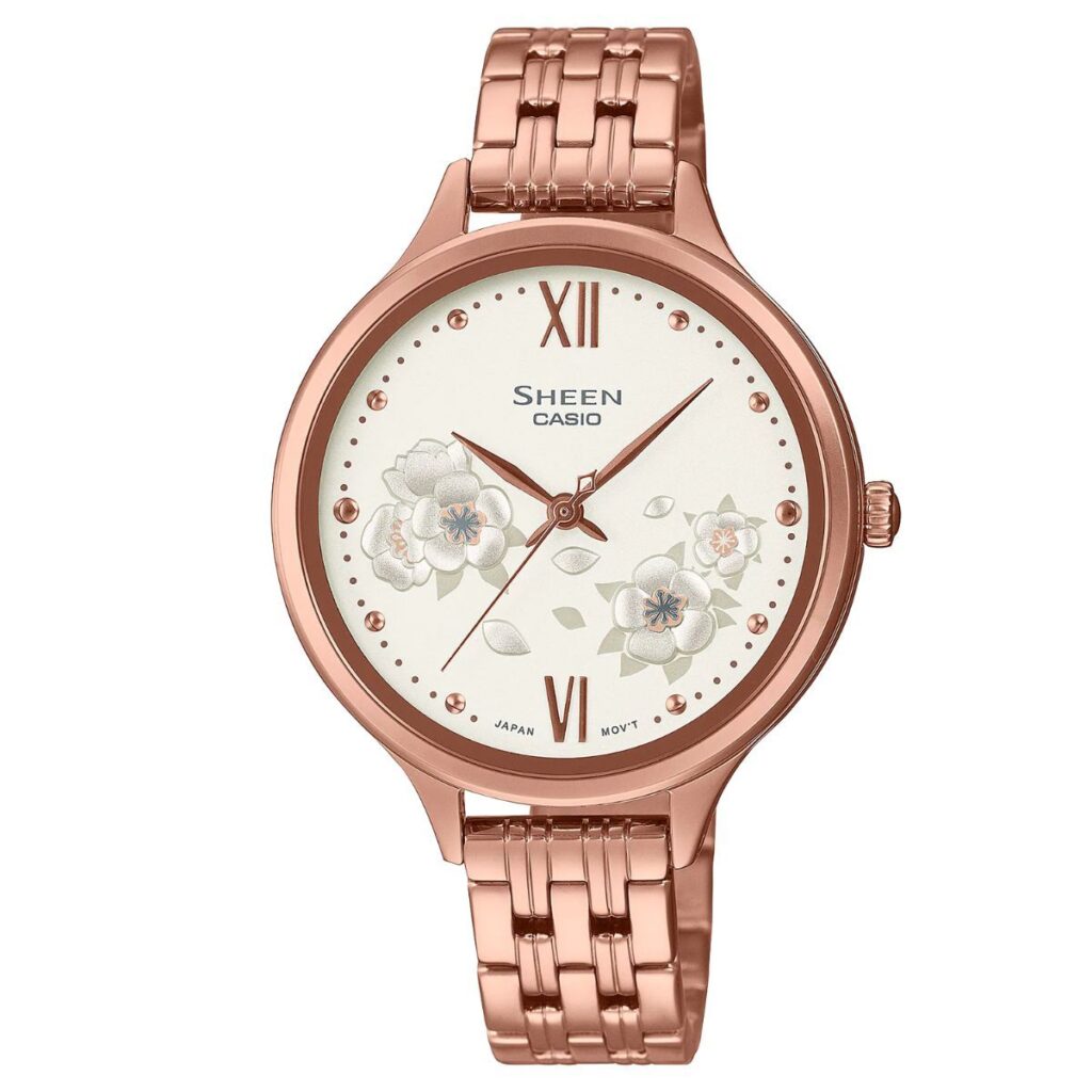 Casio 34mm Nữ SHE-4551PG-7AUDF