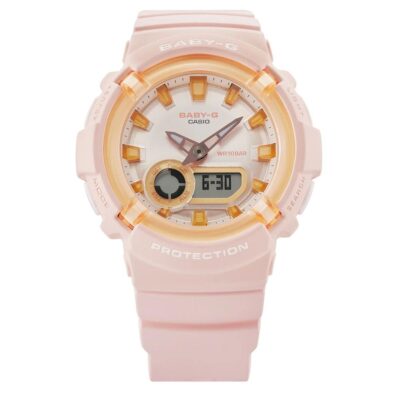 Đồng hồ Casio 43.3mm Nữ BGA-280SW-4ADR chính hãng Ảnh sản phẩm Casio 43.3mm Nữ BGA-280SW-4ADR