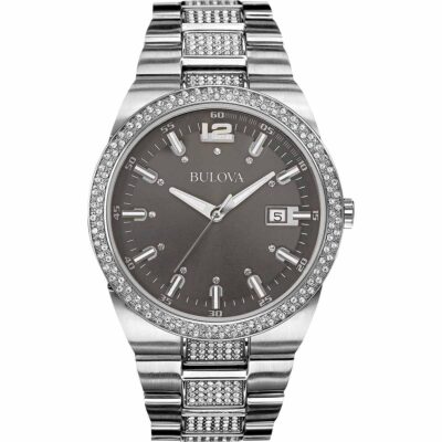Đồng hồ Bulova 43mm Nam 96B221 chính hãng Ảnh sản phẩm Bulova 43mm Nam 96B221
