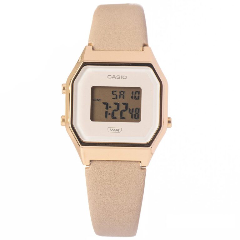 Casio 33.5 × 28.6 mm Nữ LA680WEGL-5DF