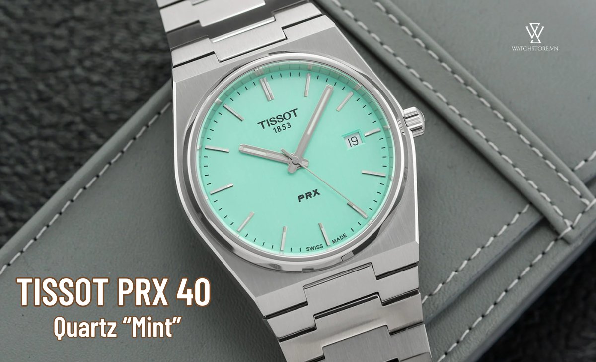 Đồng hồ Tissot Prx 10 Tissot PRX 40 Quartz “Mint”