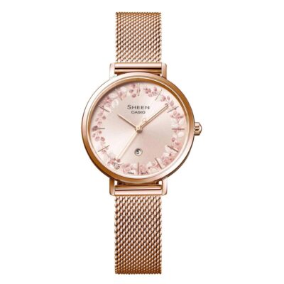 Ảnh sản phẩm Casio 34mm Nữ SHE-4539FPM-4AUDF