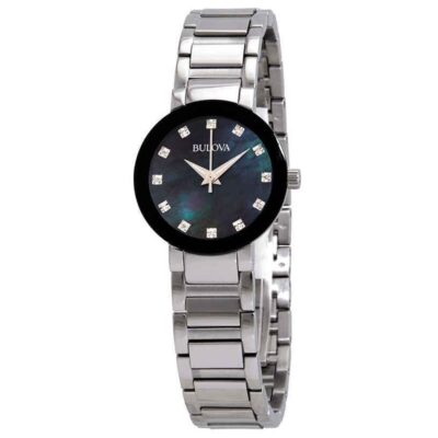 Đồng hồ Bulova 26mm Nữ 96P172 chính hãng Ảnh sản phẩm Bulova 26mm Nữ 96P172