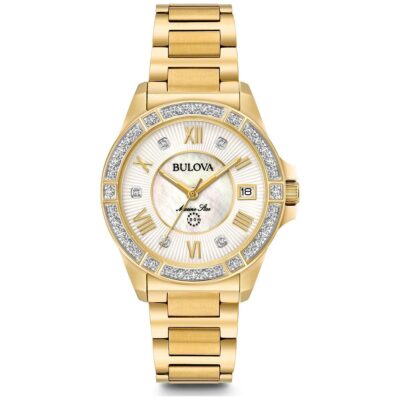 Đồng hồ Bulova 32mm Nữ 98R235 chính hãng Ảnh sản phẩm Bulova 32mm Nữ 98R235