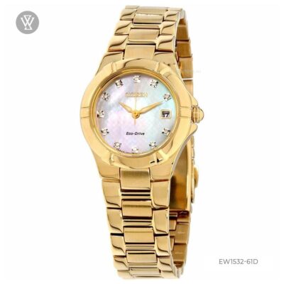 Đồng hồ Citizen 26mm Nữ EW1532-61D chính hãng Ảnh sản phẩm Citizen 26mm Nữ EW1532-61D
