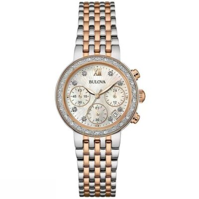 Đồng hồ Bulova 30mm Nữ 98R215 chính hãng Ảnh sản phẩm Bulova 30mm Nữ 98R215