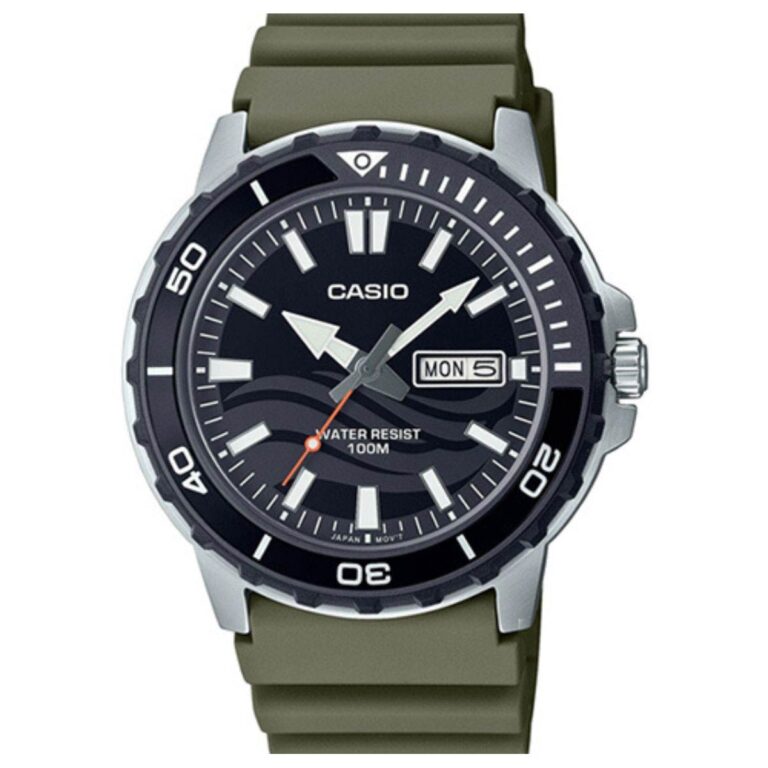 Casio 45.7mm Nam MTD-125-3AVDF