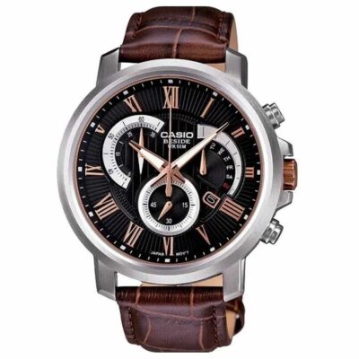 Đồng hồ Casio 44mm Nam BEM-506GL-1AVDF chính hãng Ảnh sản phẩm Casio 44mm Nam BEM-506GL-1AVDF