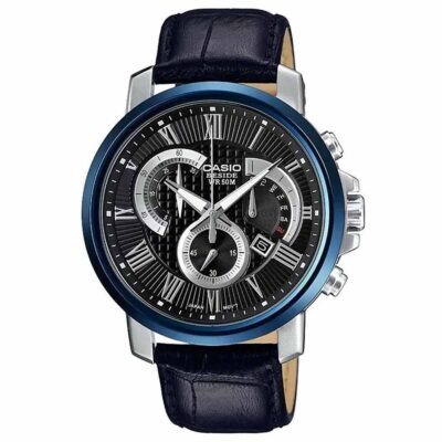 Casio 44mm Nam BEM-520BUL-1AVDF chính hãng Casio 44mm Nam BEM-520BUL-1AVDF