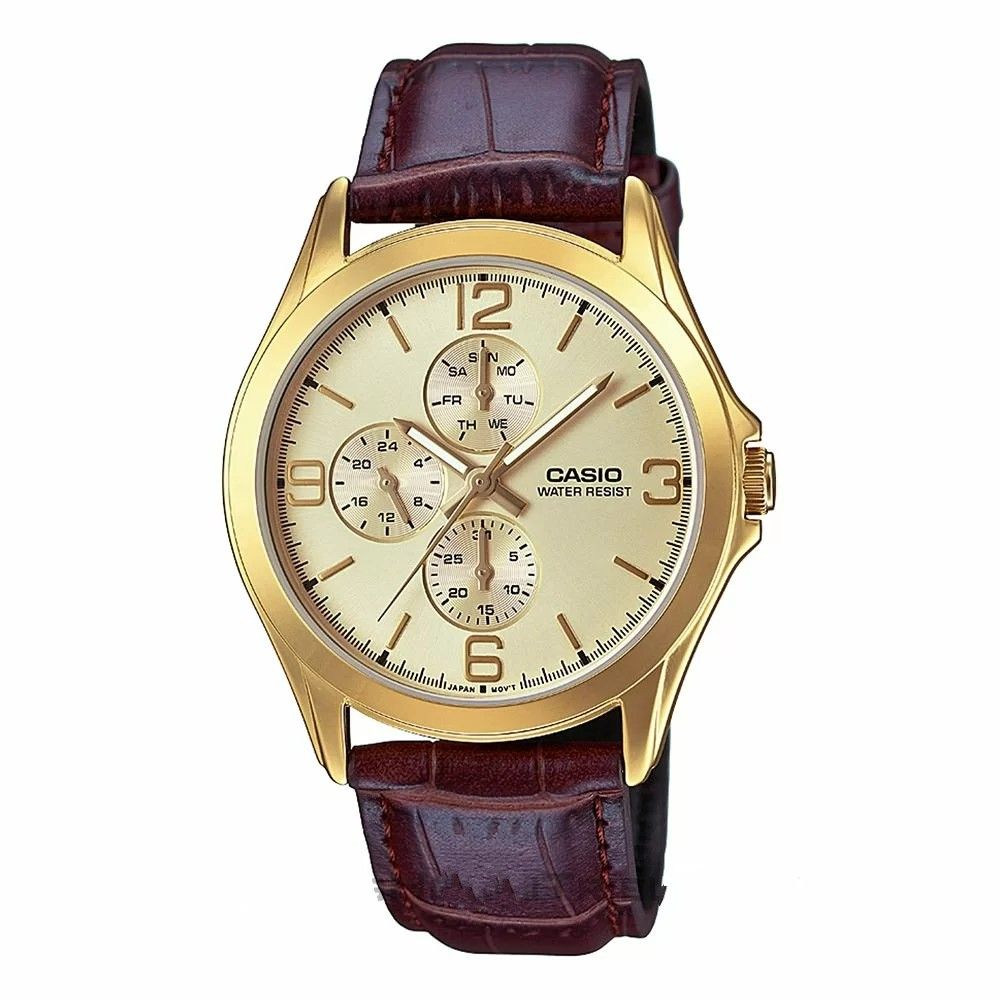 Casio 39.5mm Nam MTP-V301GL-9AUDF