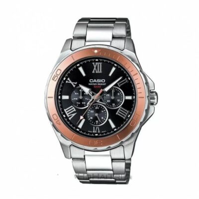 Đồng hồ Casio 44.6mm Nam MTD-1075D-1A2VDF chính hãng Ảnh sản phẩm Casio 44.6mm Nam MTD-1075D-1A2VDF