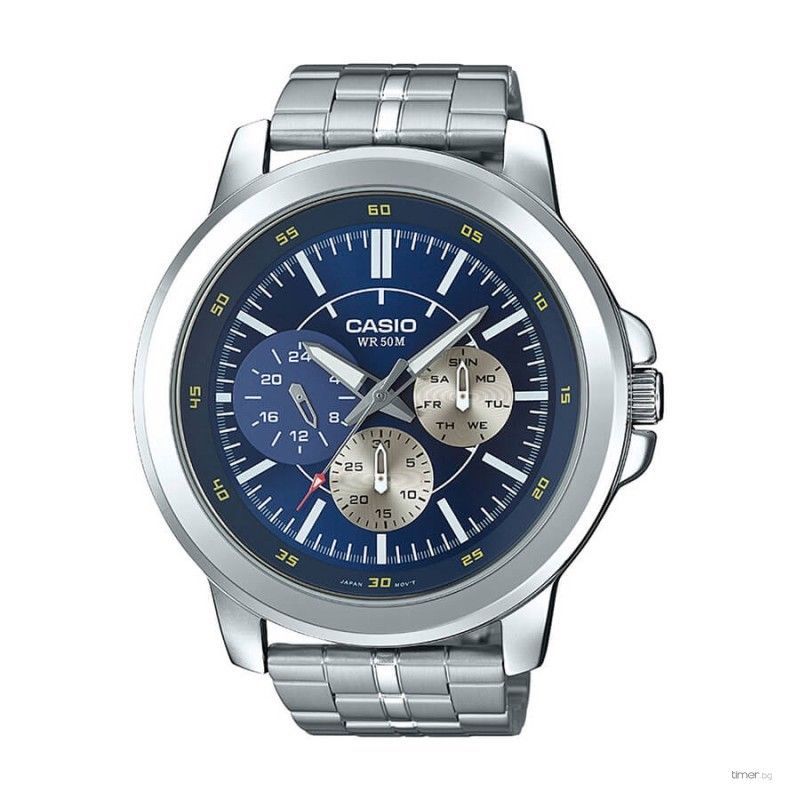 Casio 52.4mm Nam MTP-X300D-2EVDF