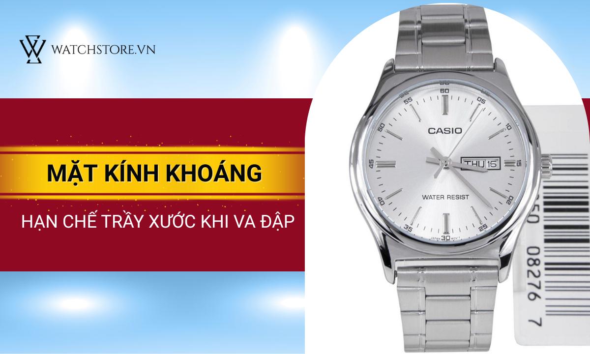 Mặt phụ kiện được làm từ kính khoáng chịu lực