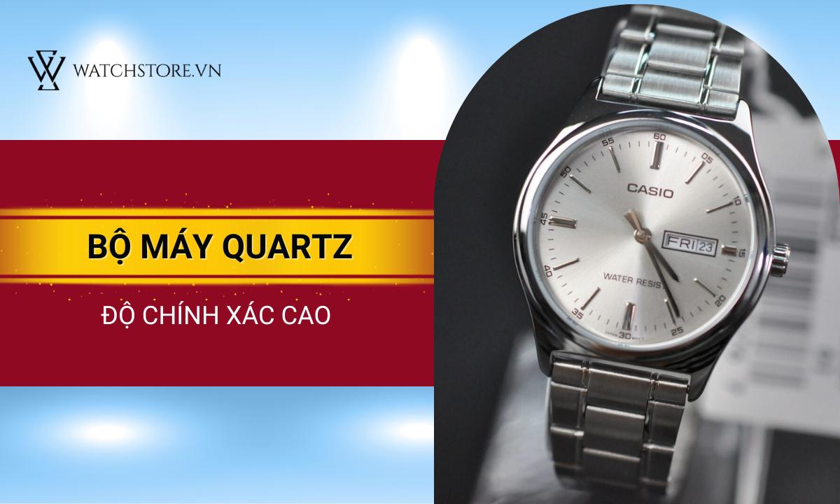 Mẫu đồng hồ nam này sở hữu độ chính xác cao