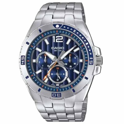 Đồng hồ Casio 45.4mm Nam MTD-1060D-2AVDF chính hãng Ảnh sản phẩm Casio 45.4mm Nam MTD-1060D-2AVDF