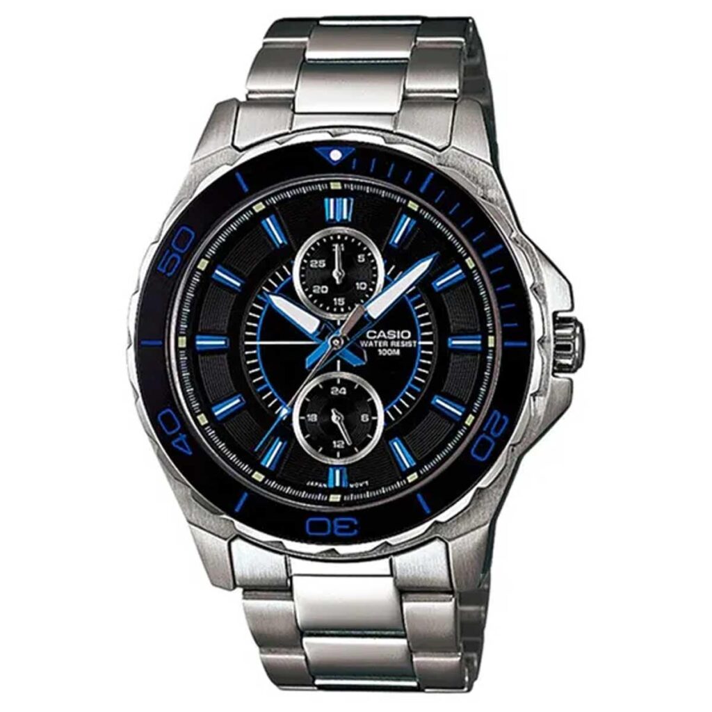 Casio 44.6mm Nam MTD-1077D-1A1VDF