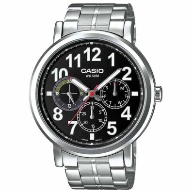 Casio 45mm Nam MTP-E309D-1AVDF chính hãng Casio 45mm Nam MTP-E309D-1AVDF