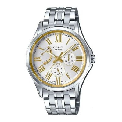 Đồng hồ Casio 41mm Nam MTP-E311DY-7AVDF chính hãng Ảnh sản phẩm Casio 41mm Nam MTP-E311DY-7AVDF