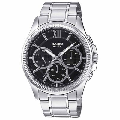 Đồng hồ Casio 42mm Nam MTP-E315D-1AVDF chính hãng Ảnh sản phẩm Casio 42mm Nam MTP-E315D-1AVDF
