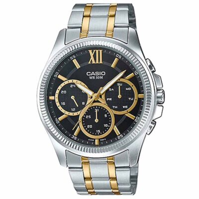 Đồng hồ Casio 42mm Nam MTP-E315SG-1AVDF chính hãng Ảnh sản phẩm Casio 42mm Nam MTP-E315SG-1AVDF