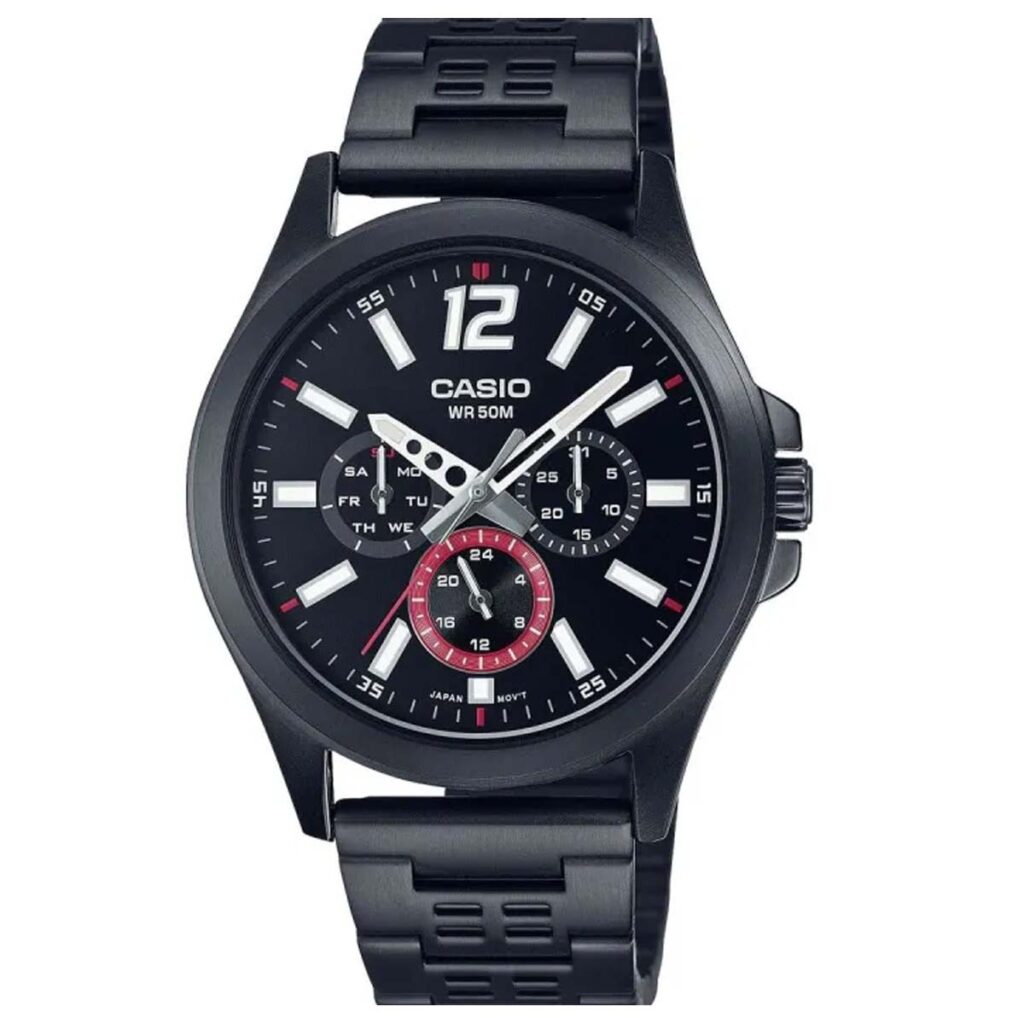Casio 40.6mm Nam MTP-E350B-1BVDF