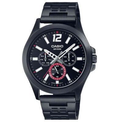 Casio 40.6mm Nam MTP-E350B-1BVDF chính hãng Casio 40.6mm Nam MTP-E350B-1BVDF