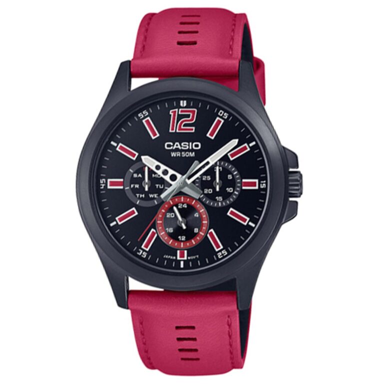 Casio 40.6mm Nam MTP-E350BL-1BVDF