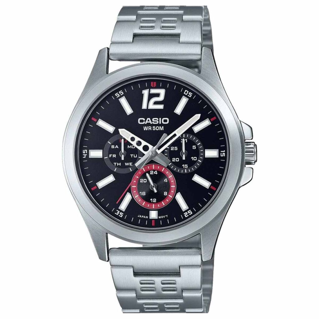 Casio 40.6mm Nam MTP-E350D-1BVDF