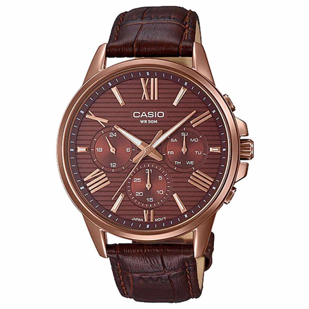 Casio 43.8mm Nam MTP-EX100RL-5AVDF