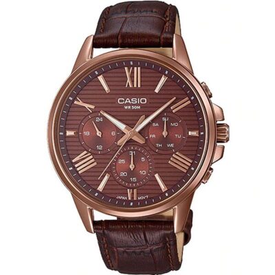 Đồng hồ Casio 43.8mm Nam MTP-EX300RL-5AVDF chính hãng Ảnh sản phẩm Casio 43.8mm Nam MTP-EX300RL-5AVDF