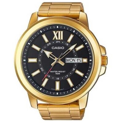 Đồng hồ Casio 52.4mm Nam MTP-X100G-1AVDF chính hãng Ảnh sản phẩm Casio 52.4mm Nam MTP-X100G-1AVDF