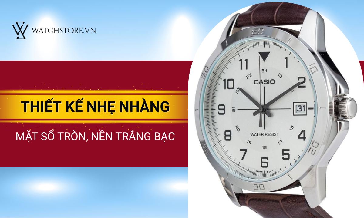 Vẻ đẹp nguyên bản với mặt số tròn