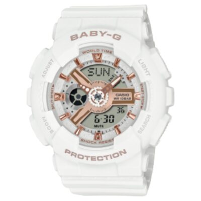 Đồng hồ Casio 43.4mm Nữ BA-110XRG-7ADR chính hãng Ảnh sản phẩm Casio 43.4mm Nữ BA-110XRG-7ADR