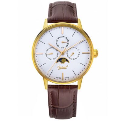 Đồng hồ Ogival 40mm Nam OG1930-6MK-GL-T chính hãng Ảnh sản phẩm Ogival 40mm Nam OG1930-6MK-GL-T