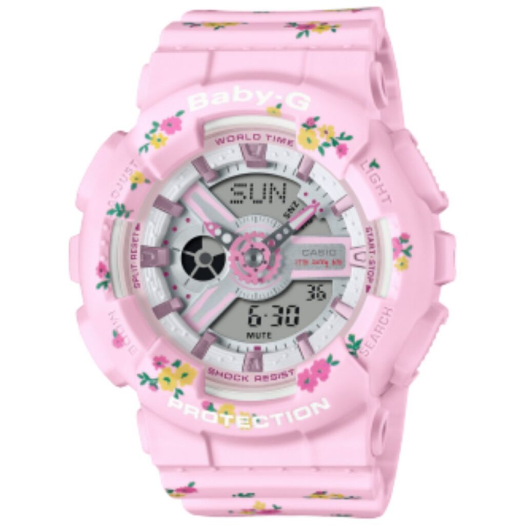 Casio 43.5mm Nữ BA-110LSB-4ADR