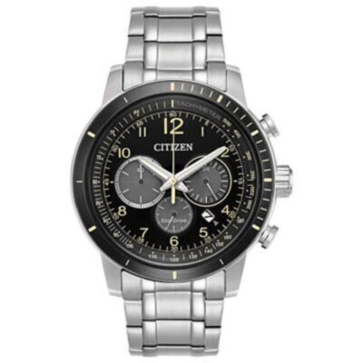 Đồng hồ Citizen 43mm Nam CA4358-58E chính hãng Ảnh sản phẩm Citizen 43mm Nam CA4358-58E