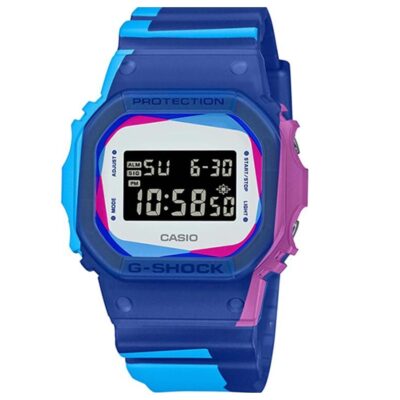 Đồng hồ Casio 48.9 × 43.8 mm Nam DWE-5600PR-2DR chính hãng Ảnh sản phẩm Casio 48.9 × 43.8 mm Nam DWE-5600PR-2DR
